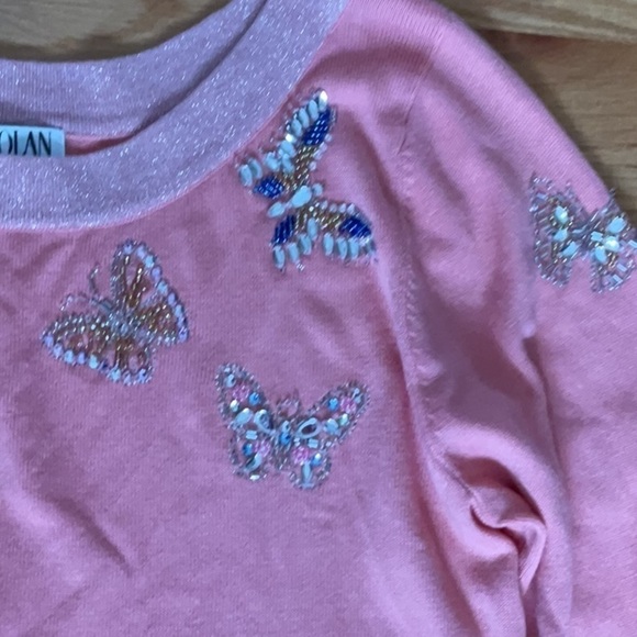 Vintage Nolan Miller Beaded Sweater - Picture 2 of 8